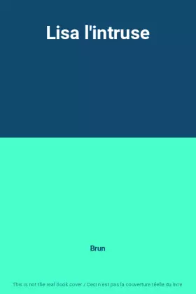 Couverture du produit · Lisa l'intruse