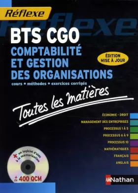 Couverture du produit · Toutes les matières - Comptabilité et gestion des organisations - BTS CGO