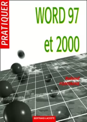 Couverture du produit · Word 97 et 2000