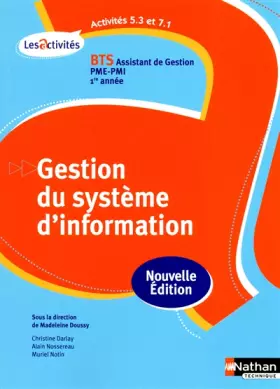 Couverture du produit · ACT 5.3/7.1 GEST SYST INFO BTS