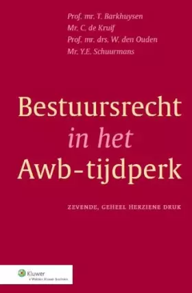 Couverture du produit · Bestuursrecht in het Awb-tijdperk