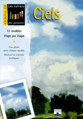 Couverture du produit · Ciels : 12 modèles étape par étape