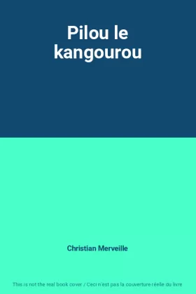 Couverture du produit · Pilou le kangourou