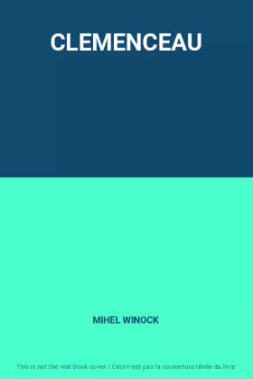 Couverture du produit · CLEMENCEAU