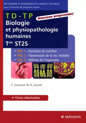 Couverture du produit · TD-TP Biologie et physiopathologie humaines - Tal ST2S