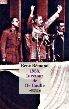 Couverture du produit · 1958, le retour de De Gaulle