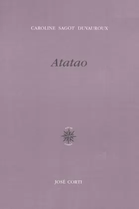 Couverture du produit · Atatao (livre non massicoté)