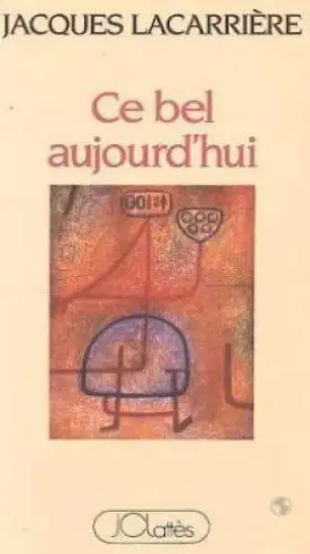 Couverture du produit · Ce bel aujourd'hui