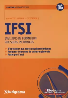 Couverture du produit · Ifsi
