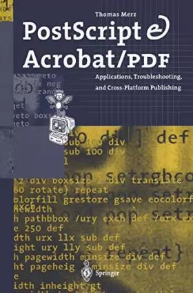 Couverture du produit · POSTSCRIPT & ACROBAT/PDF