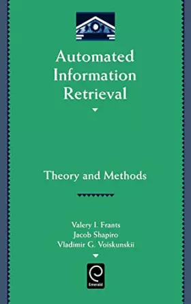 Couverture du produit · Automated Information Retrieval