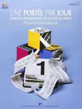 Couverture du produit · Bastien Jane Methode Piano Une Portee Par Jour Niveau 2 Pf Book French