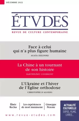 Couverture du produit · Etudes 4299 12-22
