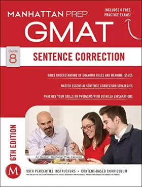Couverture du produit · GMAT Sentence Correction