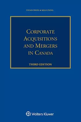Couverture du produit · Corporate Acquisitions and Mergers in Canada