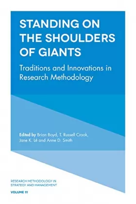 Couverture du produit · Standing on the Shoulders of Giants: Traditions and Innovations in Research Methodology