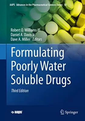 Couverture du produit · Formulating Poorly Water Soluble Drugs