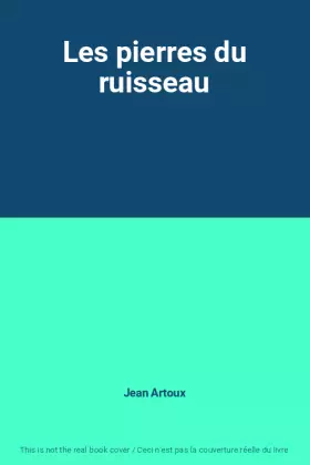 Couverture du produit · Les pierres du ruisseau