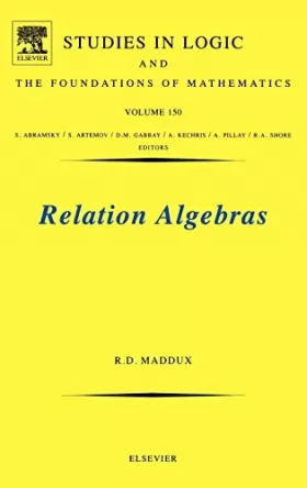 Couverture du produit · Relation Algebras