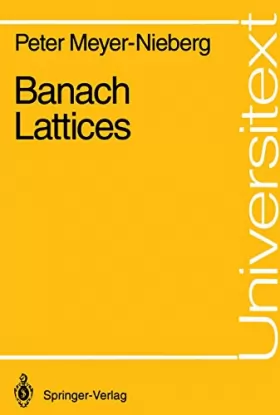 Couverture du produit · Banach Lattices
