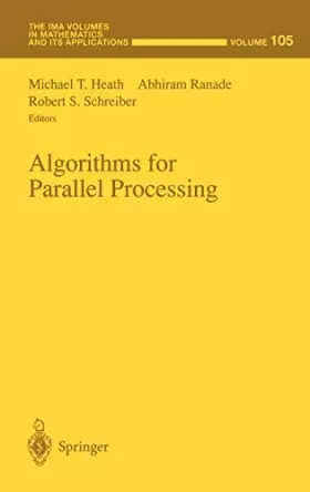 Couverture du produit · Algorithms for Parallel Processing