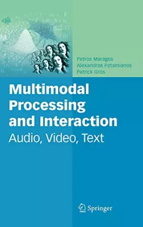 Couverture du produit · Multimodal Processing and Interaction: Audio, Video, Text