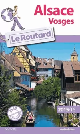 Couverture du produit · Guide du Routard Alsace, Vosges 2015/2016