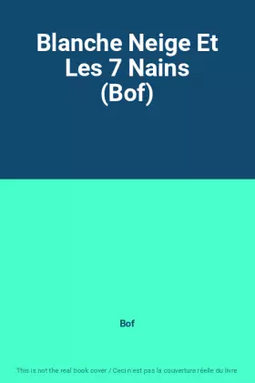 Couverture du produit · Blanche Neige Et Les 7 Nains (Bof)