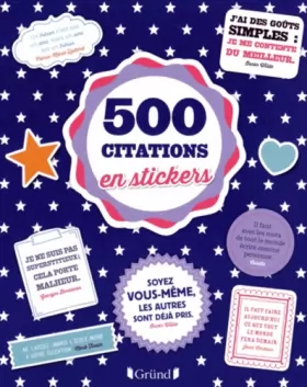 Couverture du produit · 500 stickers Citations