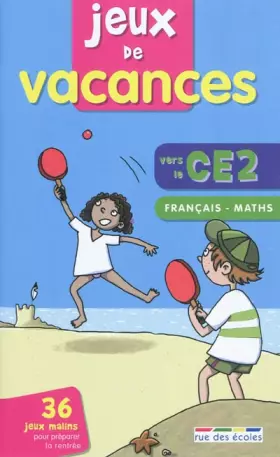 Couverture du produit · Jeux de vacances français-maths vers le CE2