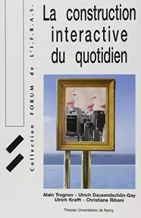 Couverture du produit · Construction interactive du quotidien