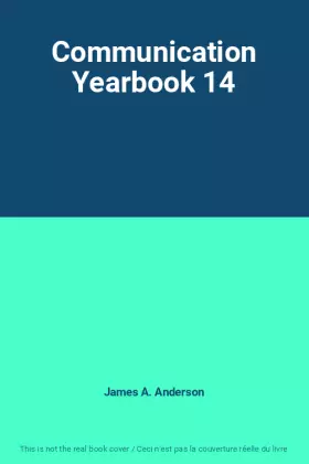 Couverture du produit · Communication Yearbook 14