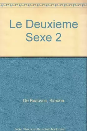 Couverture du produit · Le Deuxieme Sexe 2