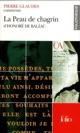 Couverture du produit · La Peau de chagrin d'Honoré de Balzac