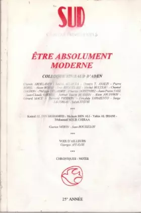 Couverture du produit · Sud n° 112 : Etre absolument moderne