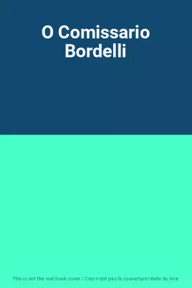 Couverture du produit · O Comissario Bordelli