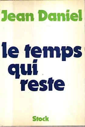 Couverture du produit · Le temps qui reste