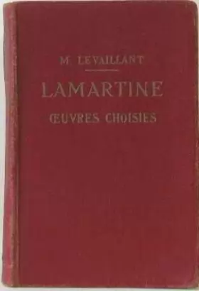 Couverture du produit · Lamartine oeuvres choisies