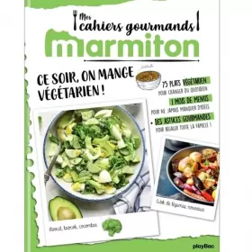 Couverture du produit · Marmiton Cahier gourmand Végétarien !