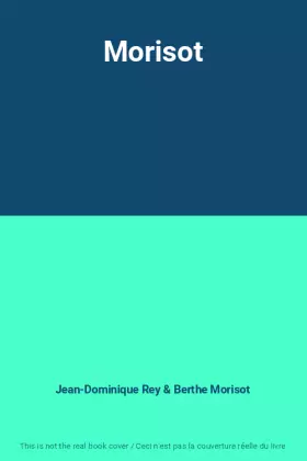 Couverture du produit · Morisot
