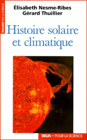 Couverture du produit · Histoire solaire et climatique