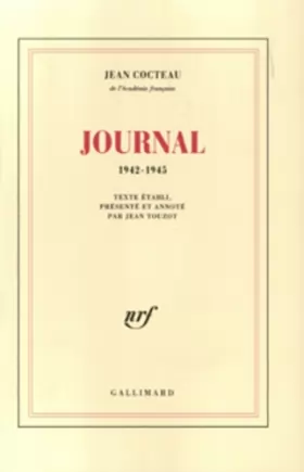Couverture du produit · Journal, 1942-1945