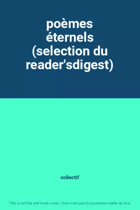 Couverture du produit · poèmes éternels (selection du reader'sdigest)