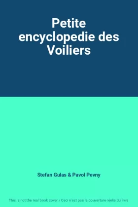 Couverture du produit · Petite encyclopedie des Voiliers