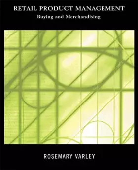 Couverture du produit · Retail Product Management: Buying and Merchandising