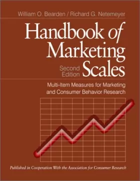 Couverture du produit · Handbook of Marketing Scales: Multi-Item Measures for Marketing and Consumer Behavior Research (Association for Consumer Resear