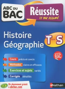 Couverture du produit · ABC du BAC Réussite Histoire-Géographie Term S