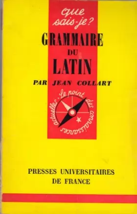 Couverture du produit · Grammaire du latin (Que sais-je)