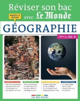 Couverture du produit · Réviser son bac avec Le Monde : Géographie, nouvelle édition de Collectif (23 janvier 2015) Broché