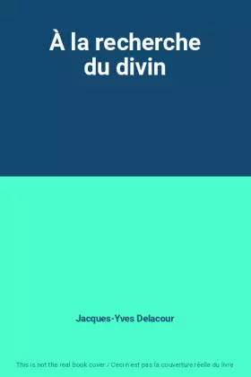 Couverture du produit · À la recherche du divin